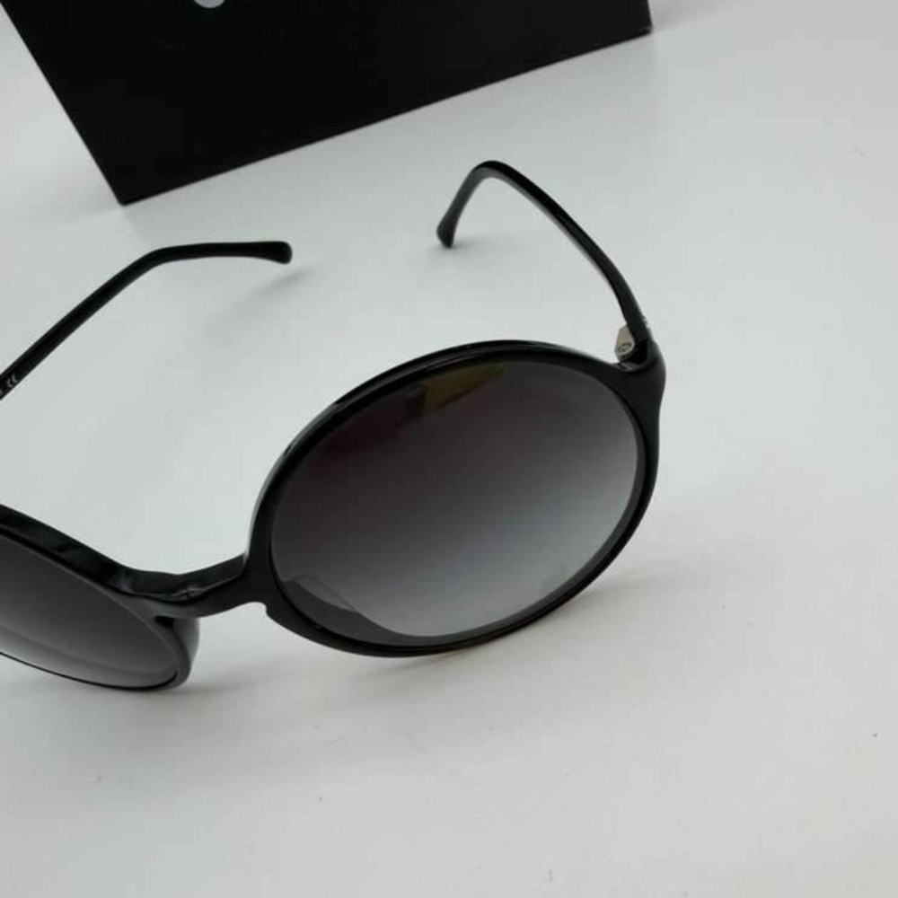 CHANEL Round Sunglasses Black Oversized – 100% Authentic – Excellent Condition - Picture 6 of 12